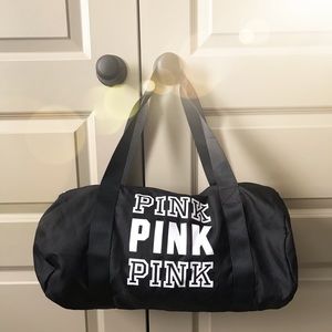 Pink by Victoria’s Secret Gym Bag! 🖤